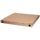 PIZZAKARTONG BRUN - 50X50X4 cm